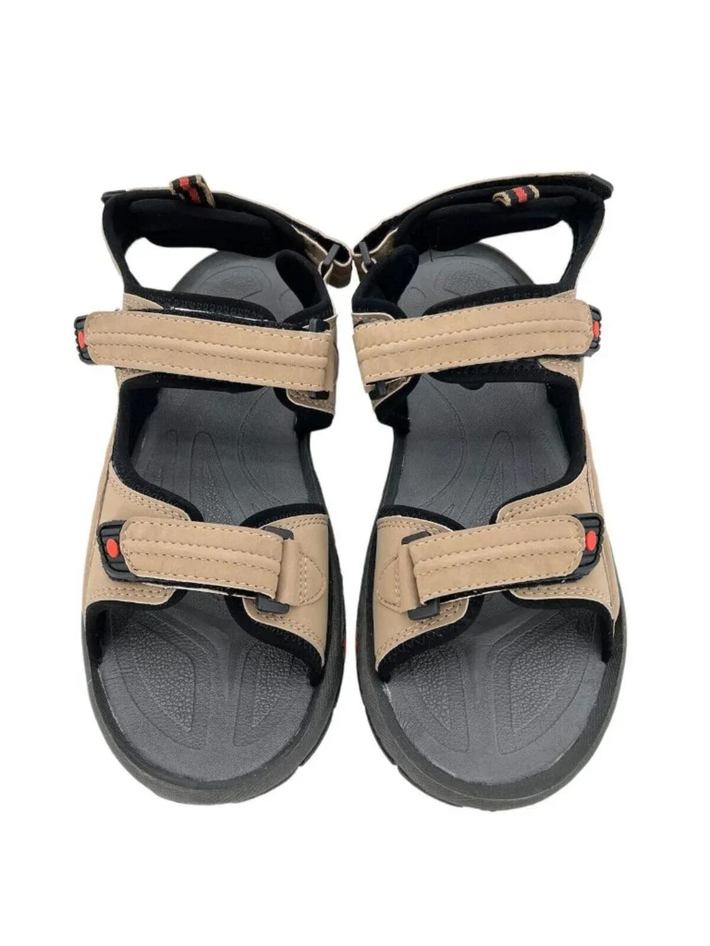 Sonoma Mens Size 13 Sandal Outdoor Brice Taupe Brown Adjustable